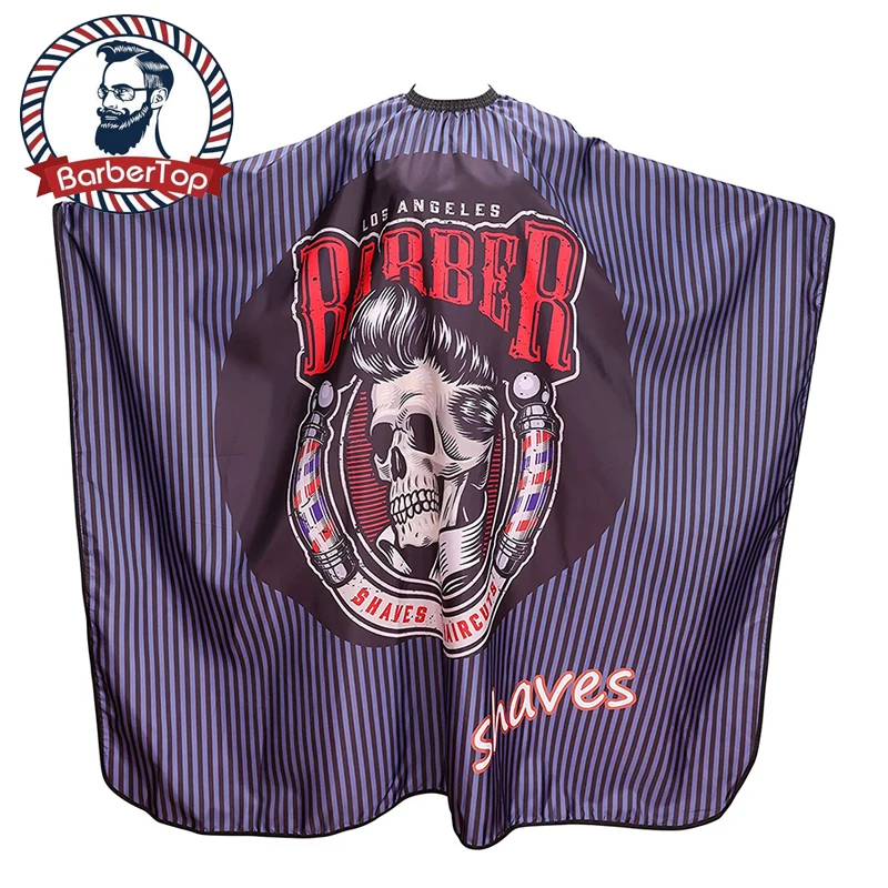 

Barbertop Waterproof Haircut Cloth Salon Barber Cape Hairdresser Apron Hair Cut Hairdress Gown Hairdressing Coat Barbershoptools
