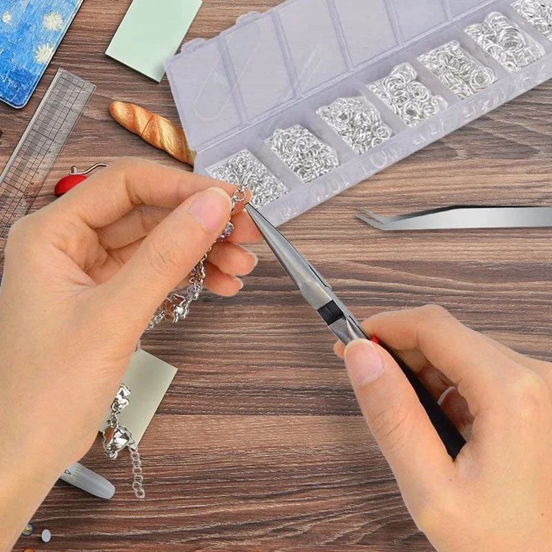 

Новинка, плоскогубцы с застежкой-карабином 4-10 мм, серебристое кольцо-карабин, используется для изготовления ювелирных изделий, ремонта оже...