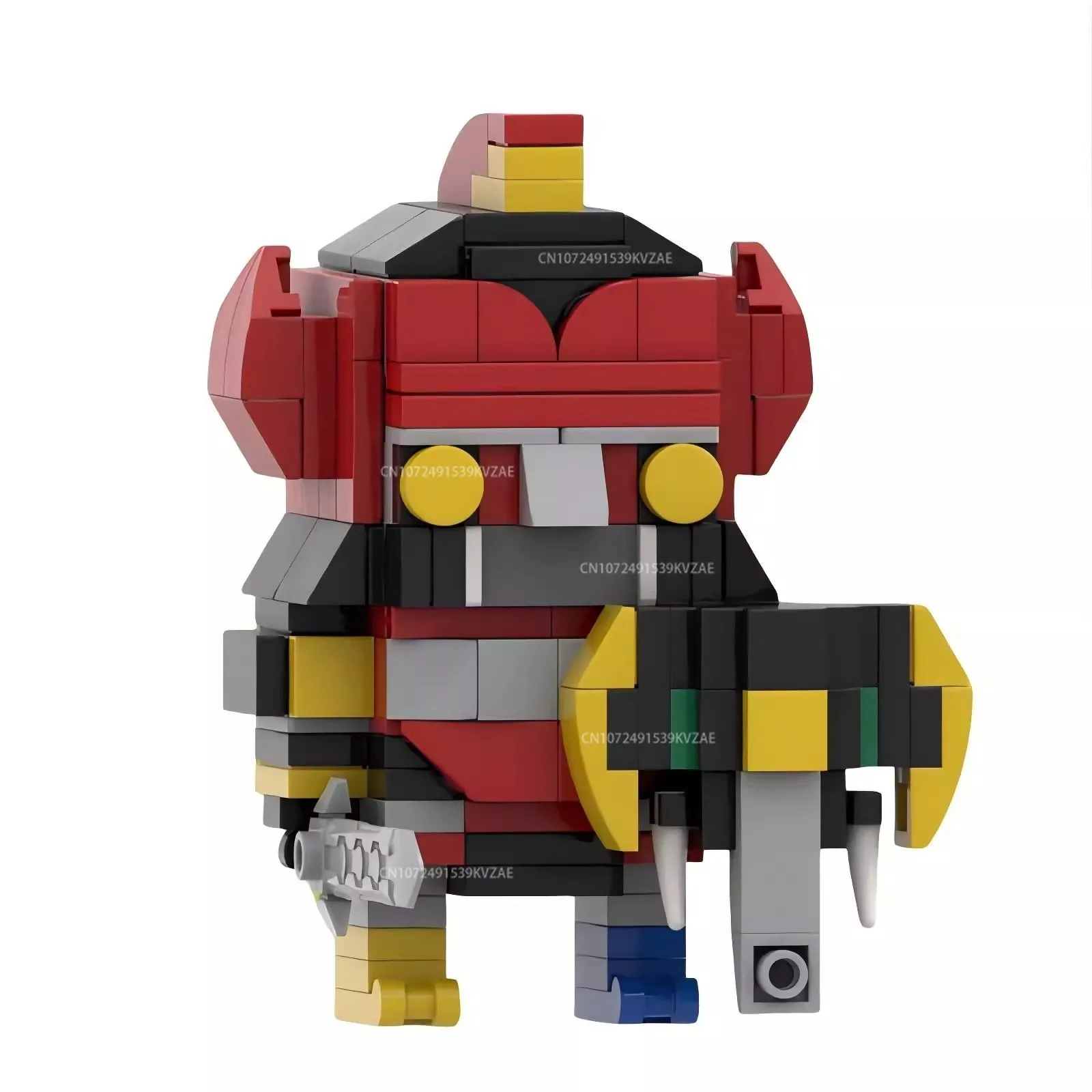 MOC аниме фигурки Mighty Morphined Power-Rangers Robot Brickheadz строительный блок динозавр набор