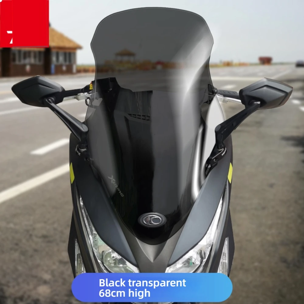 Фото Для KYMCO Xciting 250/300/400 лобовое стекло CT250/300 модифицированное лобовое стекло маленькое переднее лобовое стекло №3