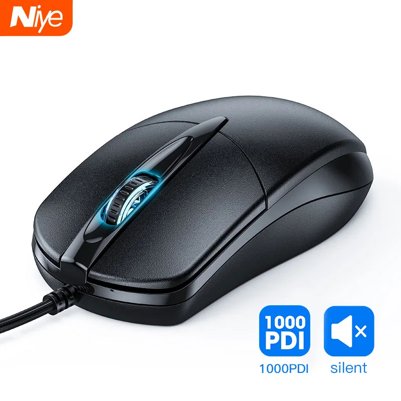 

Мышь игровая Проводная, USB, 1000 DPI, нескользящая