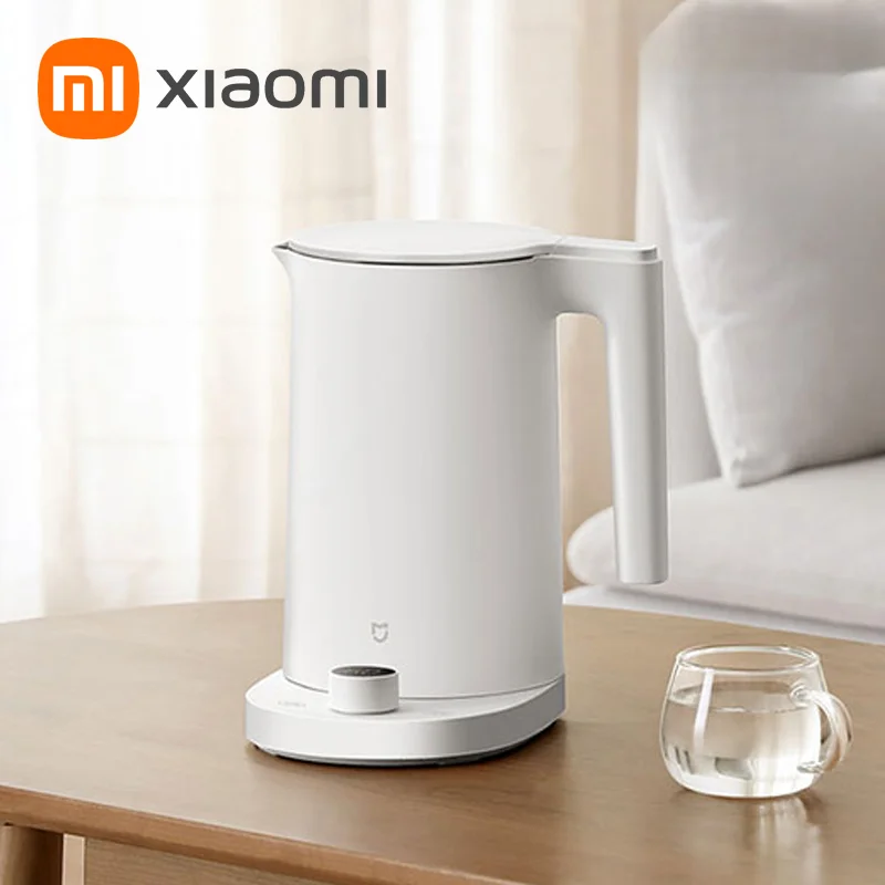 

New XIAOMI MIJIA Smart Electric Water Kettle 2 Pro Fast Hot boiling Stainless Teapot LED Display Intelligent Temperature Control