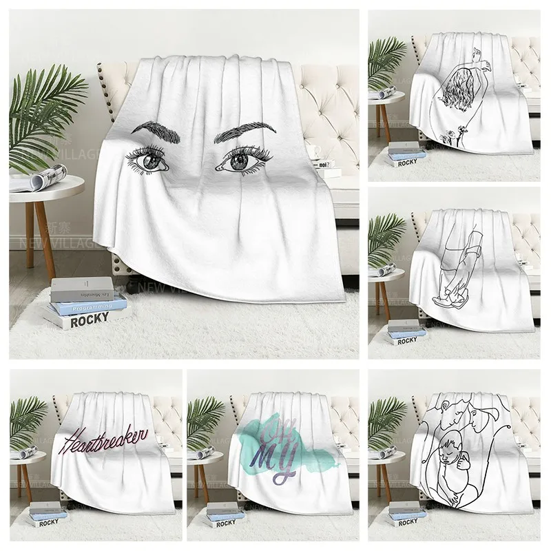 

Клетчатый диван под заказ, одеяла для колена, теплое зимнее покрывало для кровати, покрывало, флисовое декоративное Фланелевое теплое роско...