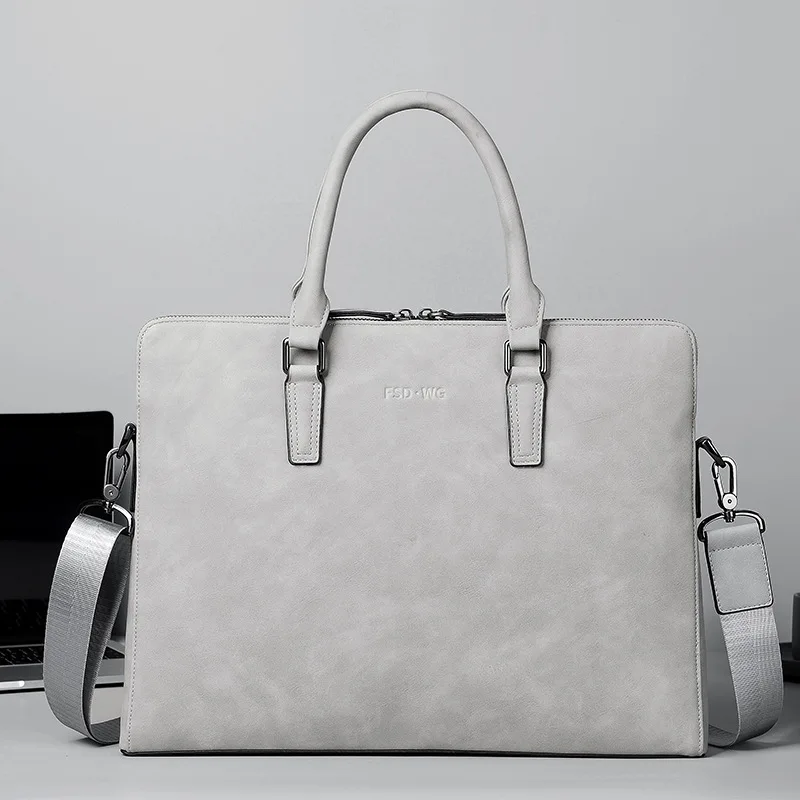 Men's Briefcase Luxury LaptopBag Men's Bag Large Capacity Briefcase Men's Shoulder Bag Casual Business Handbag