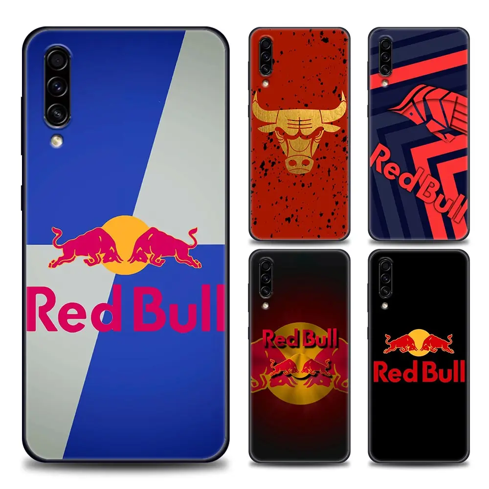 

Phone Case for Samsung Galaxy A10 A20 A30 A40 A50 A60 A70 A90 Note 8 9 10 20 Ultra 5G Soft TPU Case Red Energy Bull Hot Drink