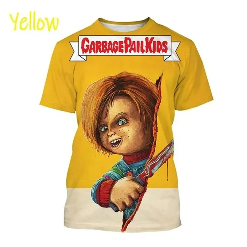 Футболка в стиле Харадзюку для мужчин и женщин свободная рубашка с забавным