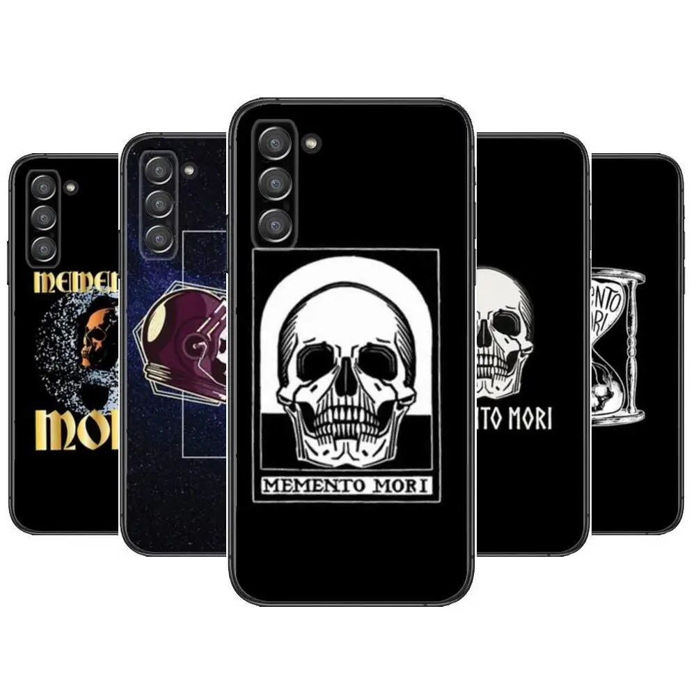

Memento mori is an artistic Phone cover hull For SamSung Galaxy s6 s7 S8 S9 S10E S20 S21 S5 S30 Plus S20 fe 5G Lite Ultra Edge