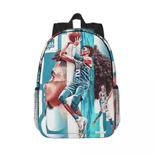 LaMelo 볼 올 스타 버즈 시티 레거시 백팩, 소년 소녀 책가방, 만화 어린이 학교 가방, 여행 배낭 숄더백