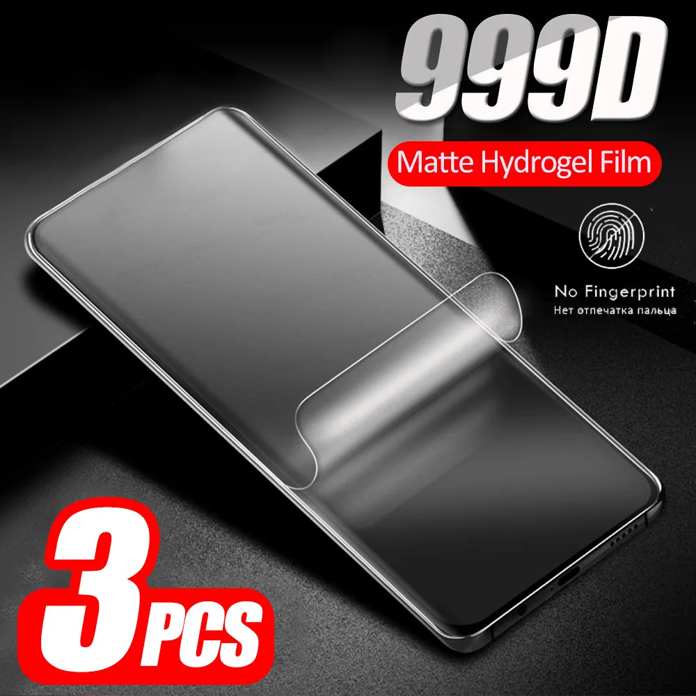 

Изогнутая Гидрогелевая пленка для Xiaomi Redmi Note 11 Pro 5G, матовая защитная пленка 999D для Readmi Note11 S, 4G, 11 S, не стекло, 3 шт.