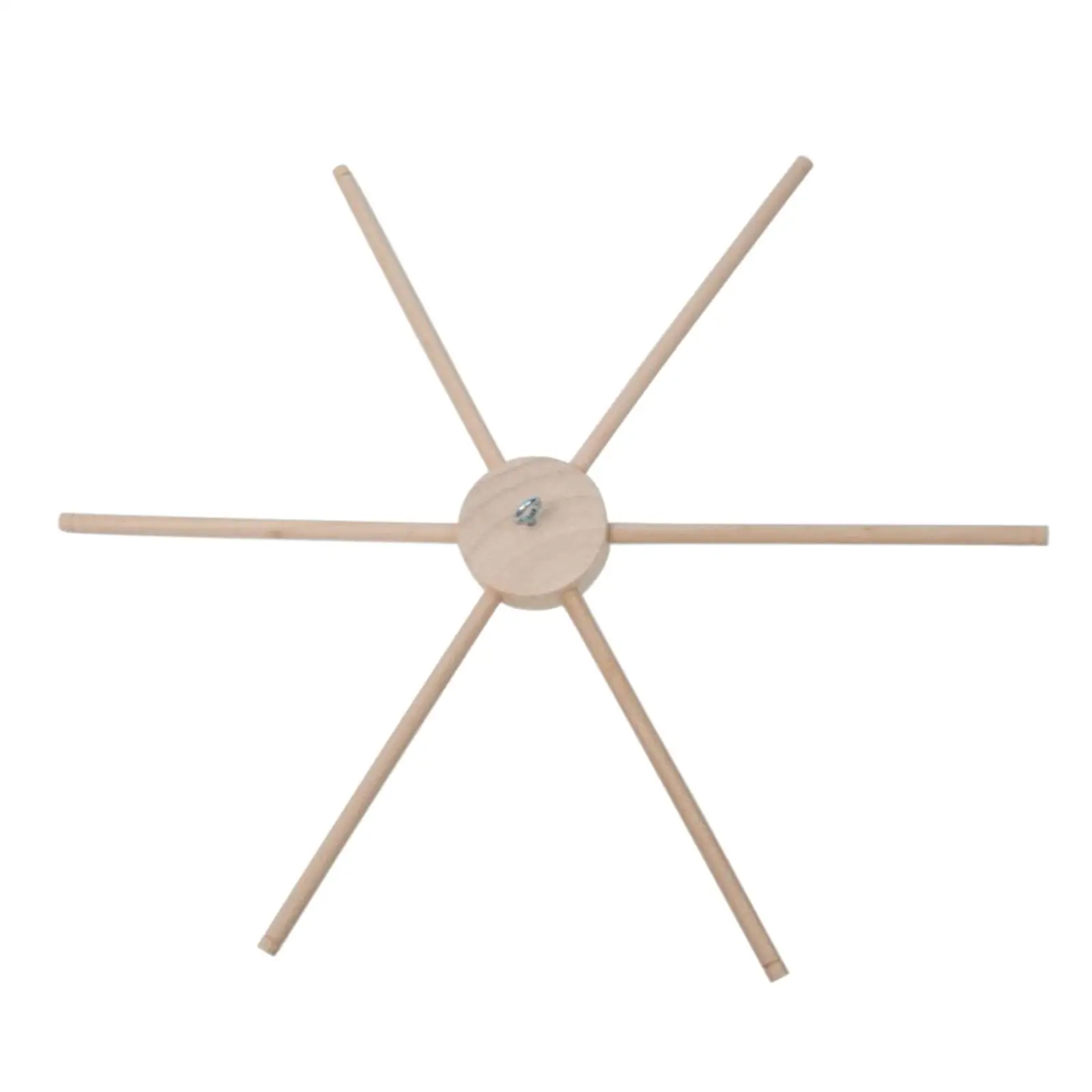 

Wooden Mobile Bracket DIY Wind Chime Centerpiece Supplies Pendant Props for Home Crib