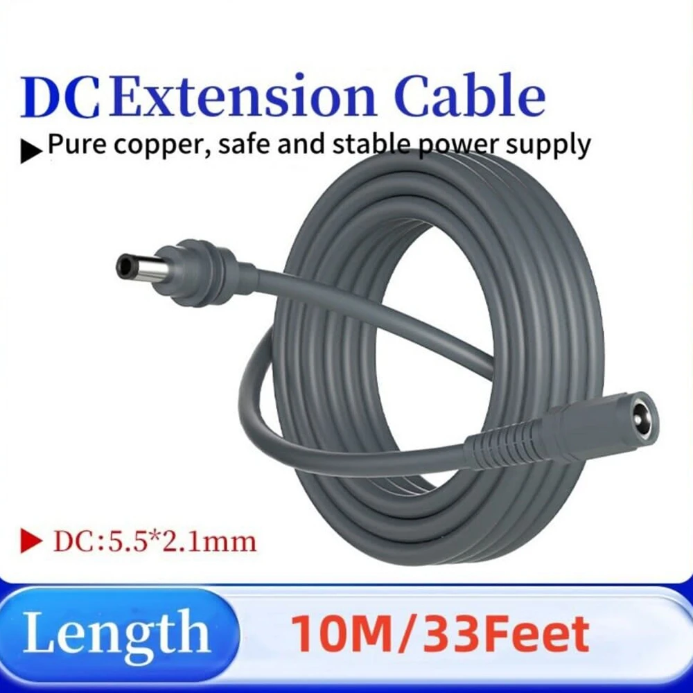 

Для Starlink Mini DC кабель питания между мужчинами и женщинами, провод из ПВХ с водонепроницаемой вилкой, удлинитель 3/5/10 м