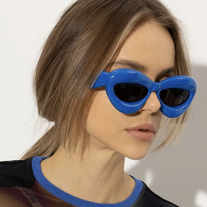 

Oval Sunglasses for Men Women 2022 Fashion Retro Brand Design Shades Eyewear Female Candy Color Goggle Sun Glasses