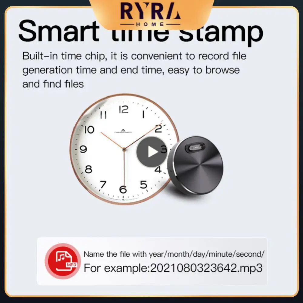Ultra-compact High Concealment Digital Voice Recorder
