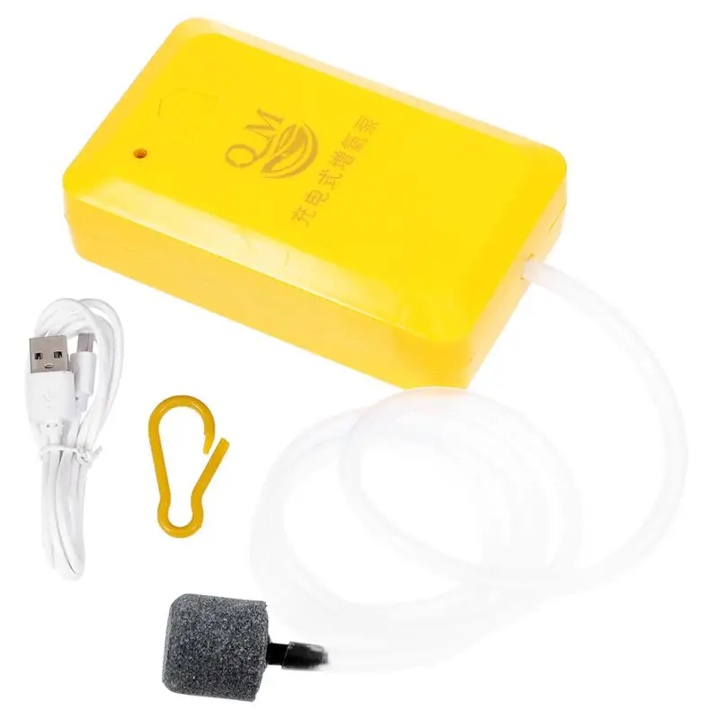 Аквариумный воздушный насос кислородный аэратор для рыб фильтр барботер