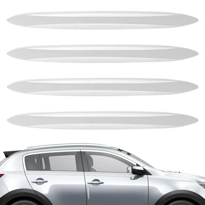 

Car Door Anti-collision Strip 4 PCS Auto Bumper Protector Trim Vehicle Door Anti Scratch Guard Edge Strip Seal Protector With