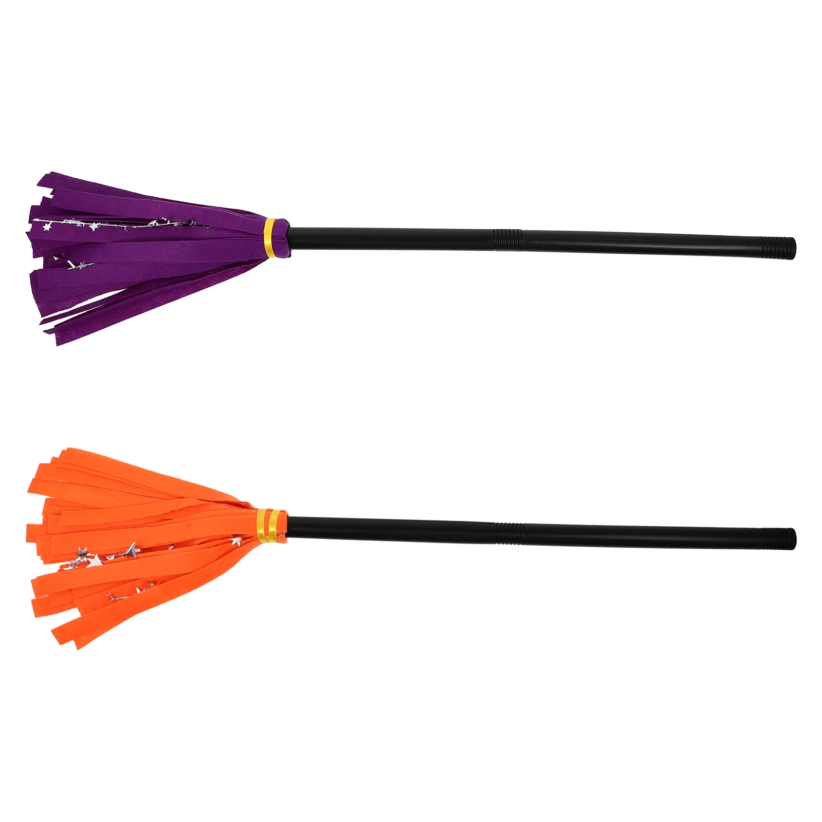 

Broom Prop Costume Witch Party Decoration Props Scene Festival Decors Set Simulated