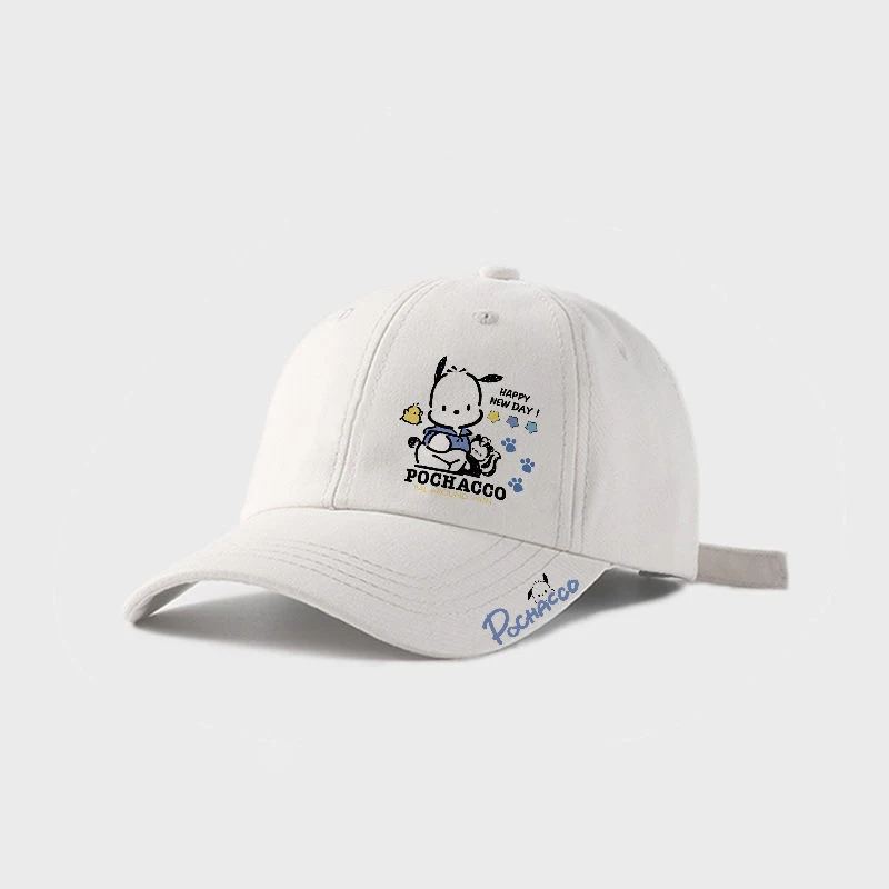 

Кепка с УФ-защитой для мужчин и женщин, тонкая мультяшная шапка от солнца, Ins Kawaii Sanrios, летняя