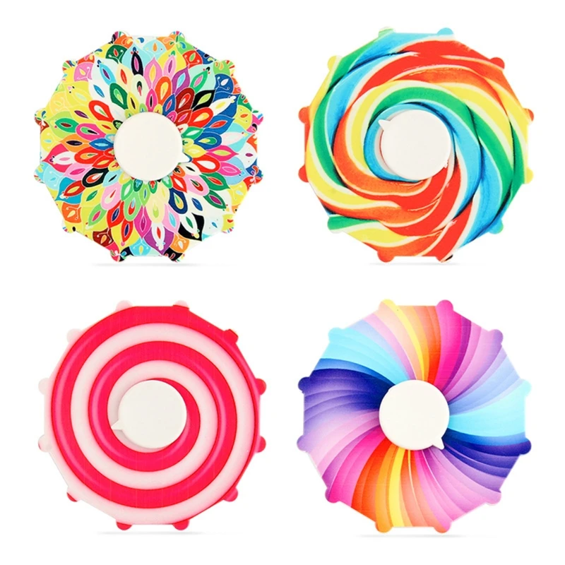 

Children Funny Finger Spinner Toy Educational Toys for Baby Over 7 Years Brain Training Improve Intelligence Supplies