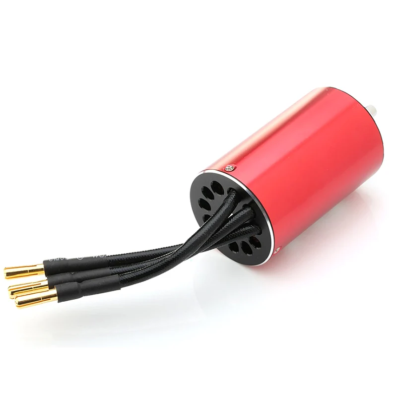 Фото Бесколлекторный инраннер-мотор FATJAY Leopard Hobby LBP3650 X2 3900KV 3060KV 2-3S Lipo 4-полюсный для радиоуправляемых лодок №4