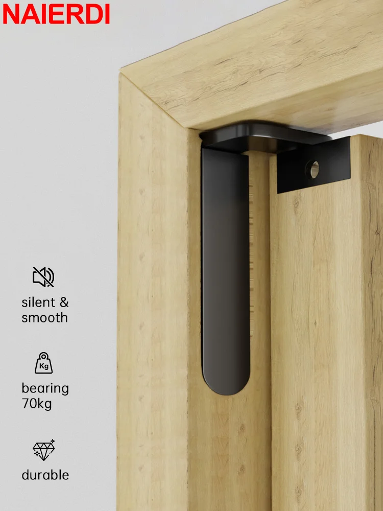 Скрытые петли NAIERDI 2 шт. для дверей 3D Регулируемый поворотный невидимый мир из