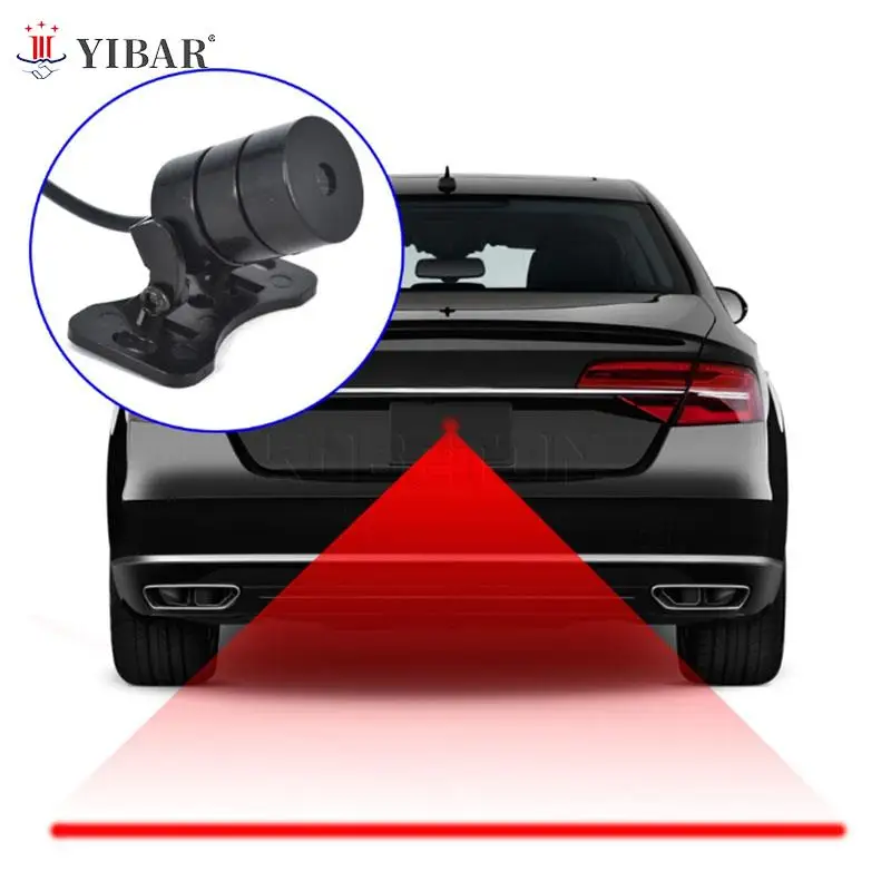 

Anti Collision Rear-end Car & Motorcycles Laser Tail Fog Light Auto Brake Parking Lamp Rearing Warning Light Car Styling