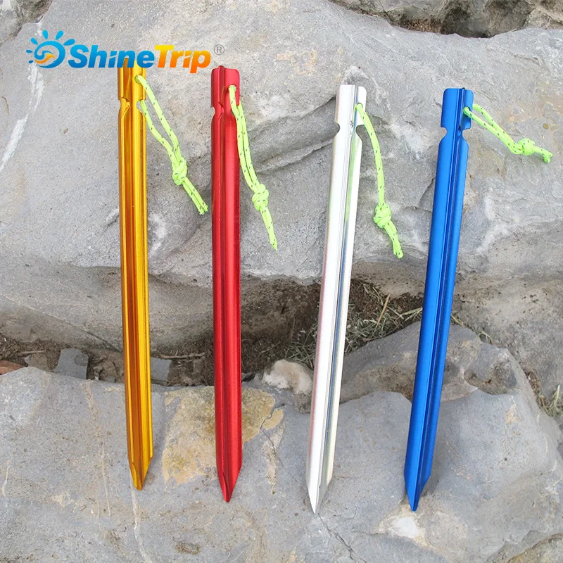 

10 шт., гвозди для палатки, 18 см