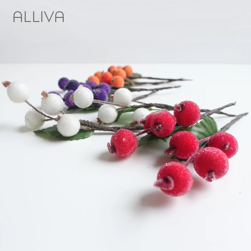 Розничная продажа Бесплатная доставка струны ALLIVA из пенопласта и ягод имитация