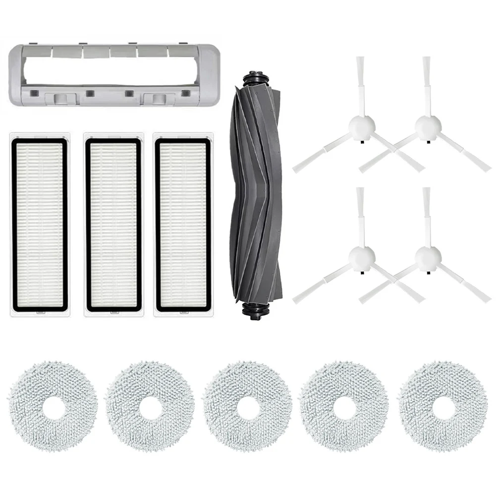 

14pcs Main Side Brush Filter For Mijia Sweeper B101CN Robot Vacuum Cleaner Accessories Household Cleaning Tool Spare Parts