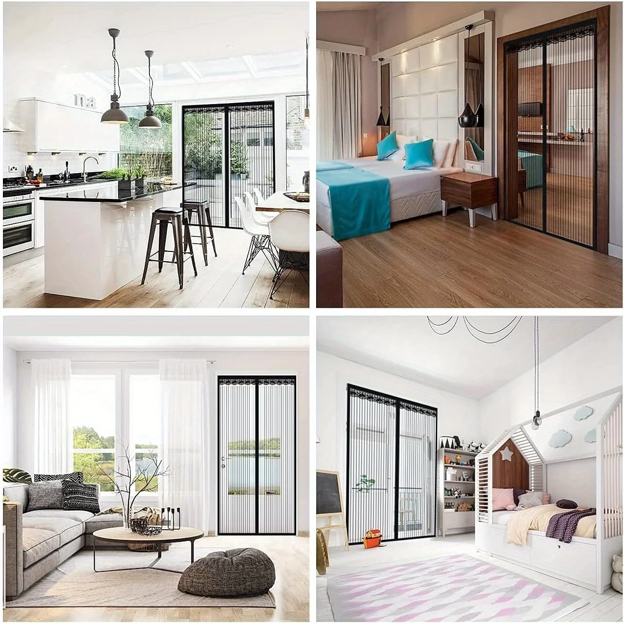 Защитная занавеска от насекомых для балкона патио гостиной дверь экрана 47 24x82 68