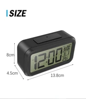 hot sale led digital alarm clock backlight snooze mute calendar desktop electronic bcaklight table