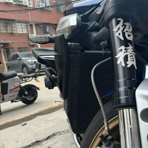 Для Triumph Street Triple 765 2023 2024 2025 боковое крыло боковой спойлер передние спицы передний спойлер нижний спойлер фланг
