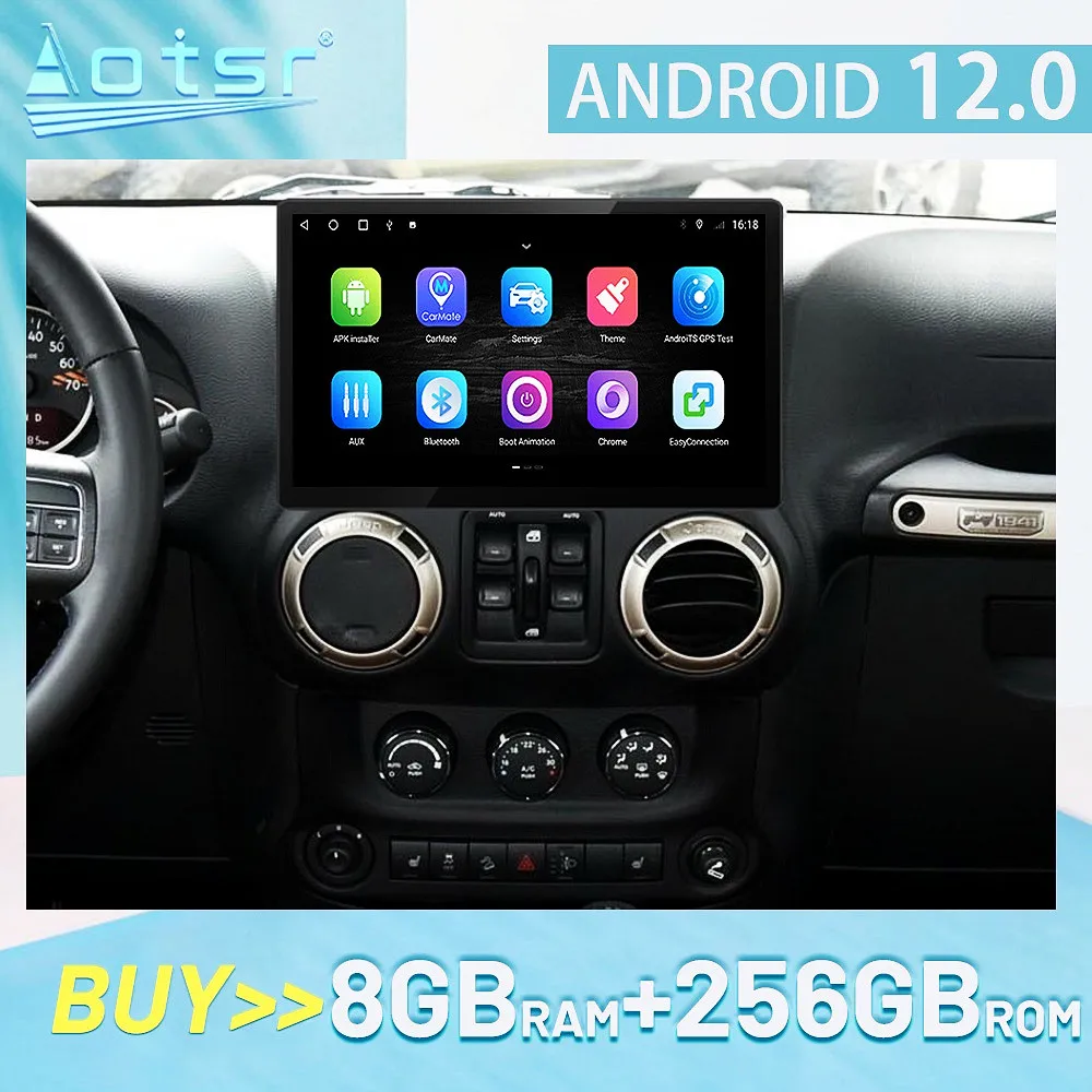 Автомобильный радиоприемник для Jeep Wrangler JK 13 6-2010 Android Carplay 2017 автомобильный