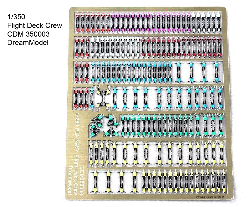 Модель мечты CDM 350003 Фототравированный лист Flight Deck Crew 1/350 для Trumpeter 05617