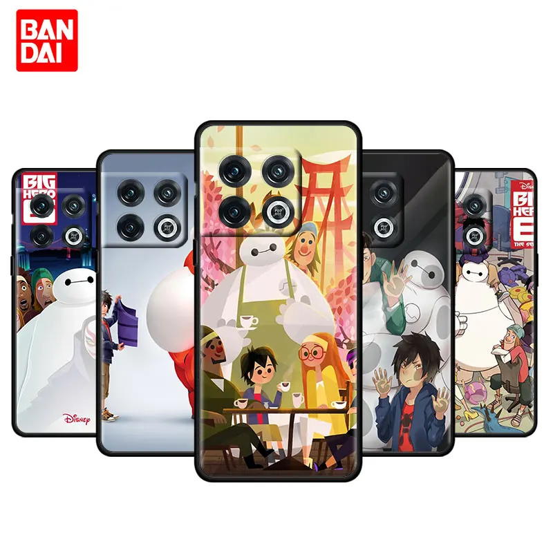 

Cover Case for OnePlus 9 9R 9RT 8 8T 10 Nord CE N200 2 N100 N10 Pro RT 5G Soft Cell Casing Phone Disney Hiro Hamada Cartoon