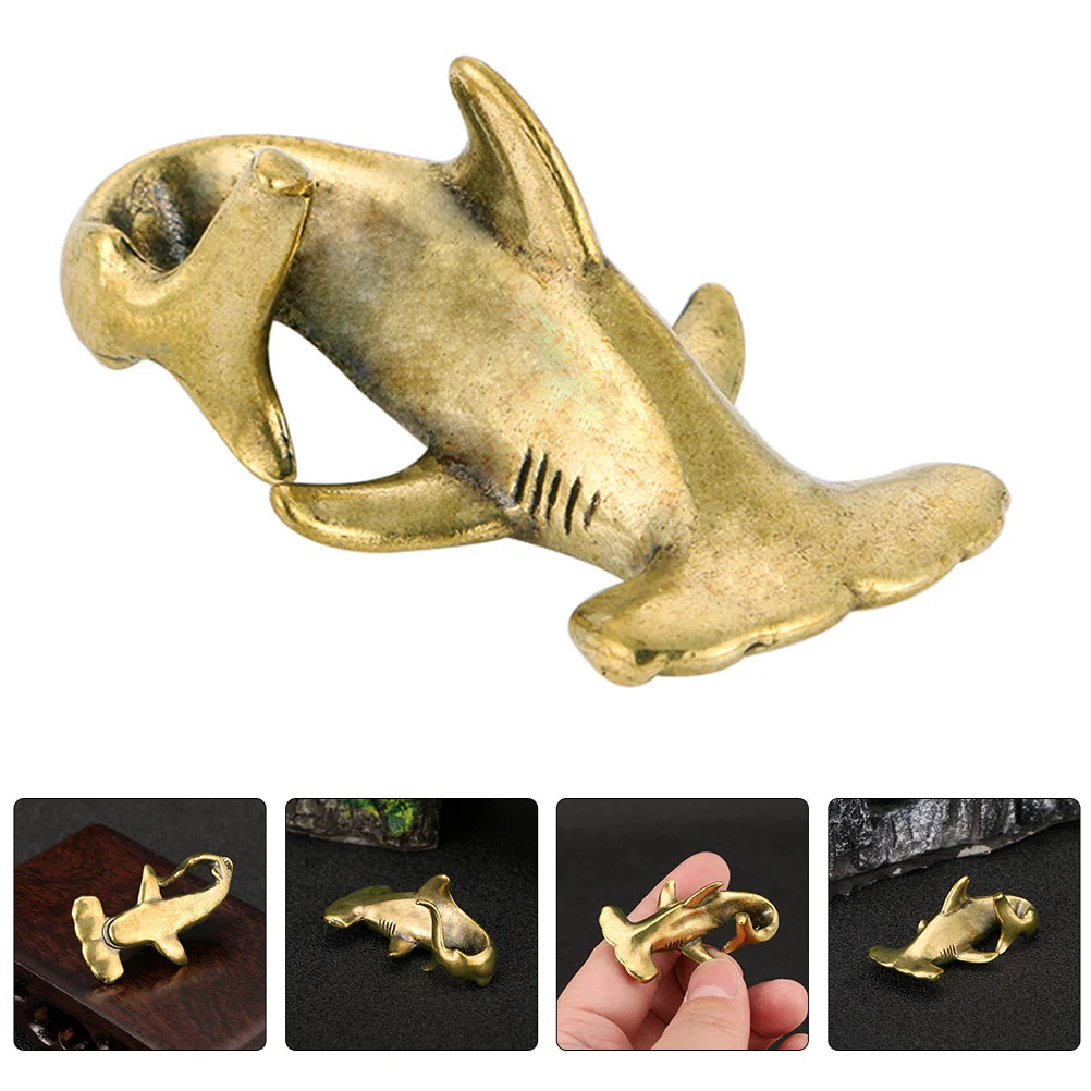 

Animal Statue Figurine Sculpturebrass Figurines Mini Tea Pet Luck Good Sea Gift Ornament Figures Miniature Wealth Fengshui