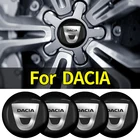 4 шт., 56 мм наклейка на крышку телефона, пылезащитная наклейка для Dacia Duster Logan Sandero 2 Mcv Sandero MK Cilo, автомобильные товары