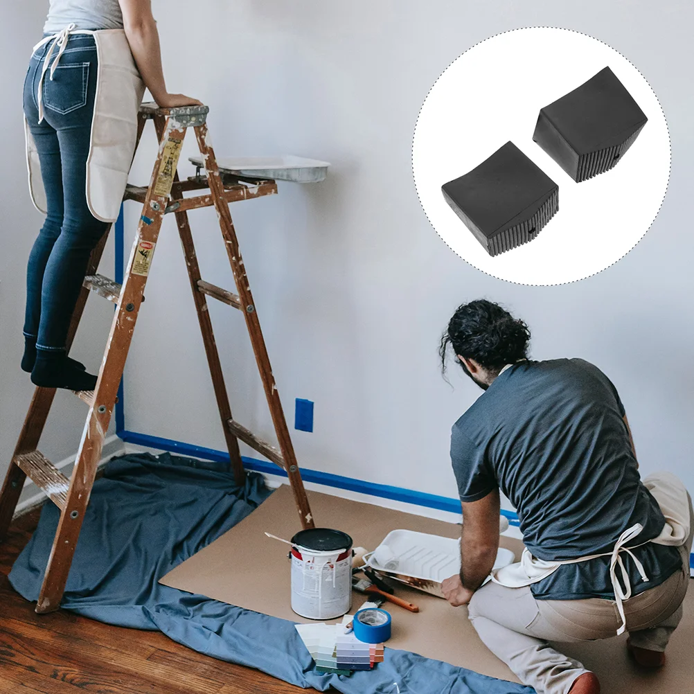 

2pcs Furniture Feet Pads Ladder Feet Ladder Leg Rubber Pad Ladder Foot Rubber Pad for Home