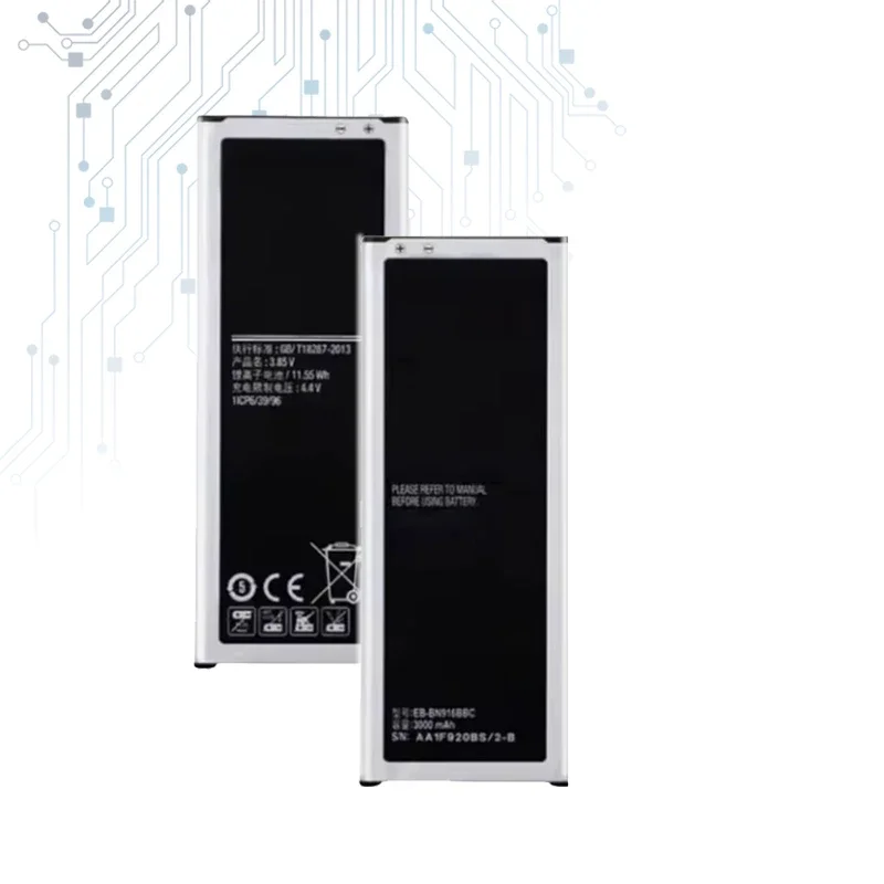 Сменный аккумулятор EB-BN916BBC для Samsung Galaxy Note 4 N9100 N910U N910F N910A 3000 мАч портативные
