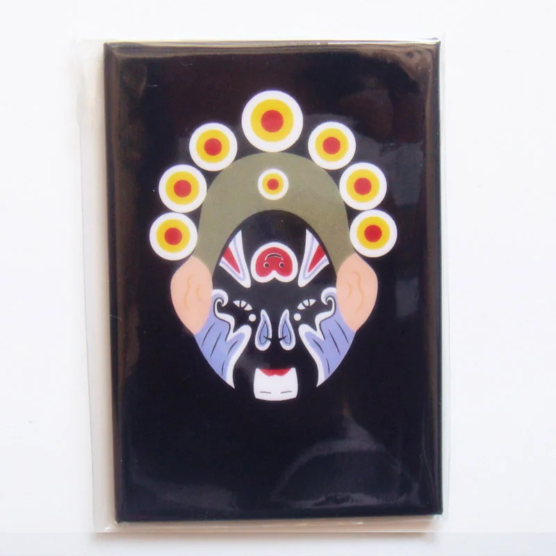 

Traditional Chinese Style Souvenir Magnets , Chinese Style Beijing Opera Souvenir Fridge Magnet SFM-617