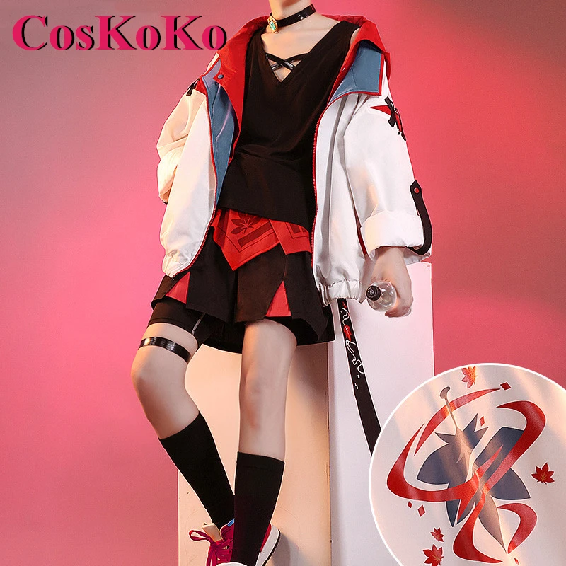 

CosKoKo Kaedehara Kazuha Cosplay Anime Game Genshin Impact Costume Fashion Daily Wear Uniform Men Halloween Role Play Clothing