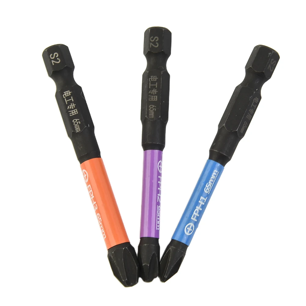 3 шт. 65 мм специальная магнитная крестовая отвертка набор гайковерток FPH1 FPH2 FPH3 для