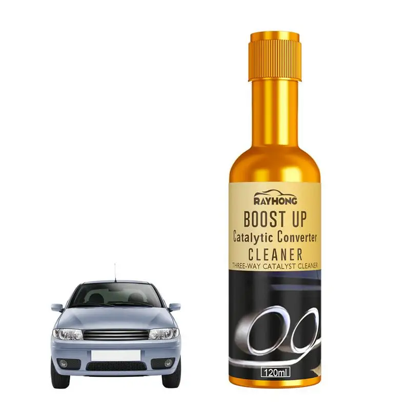 

120ml Fuels System Cleaner Catalytic Converter Cleaner Powerful Booster Cleaner Engine Accelerators Autos Maintenance Converter