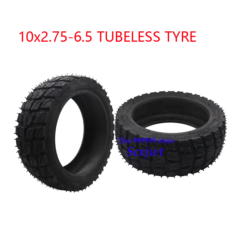

10 Inch 10x2.75-6.5 Tubeless Tire Off-road Vacuum Tyre For FLJ SK1 Speedway 5 Dualtron 3 Electric Scooter Self Balance Parts