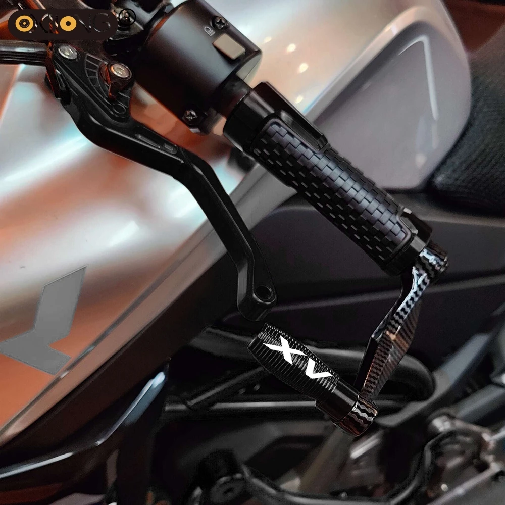 7/8 &quotруль мотоцикла тормозной рычаг сцепления защита рук для Yamaha V-STAR XVS 650 XV400 XJ700S