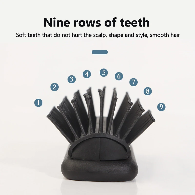 Щетка для укладки волос антистатическая щетка распутывания завивки сухих и