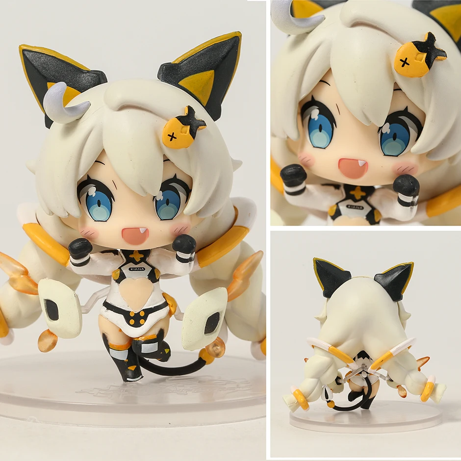 

Figure Honkai Impact 3rd Kiana Kaslana Nekoneko Version Action Figural Collectible Model Doll Christmas Gift