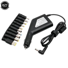 BlackMulti-type 90W 19V 4.74A Power Supply Car Charger Laptop Adapter For ACER/DELL/Samsung/Lenovo/Asus USB 5V 2A for SmartPhone