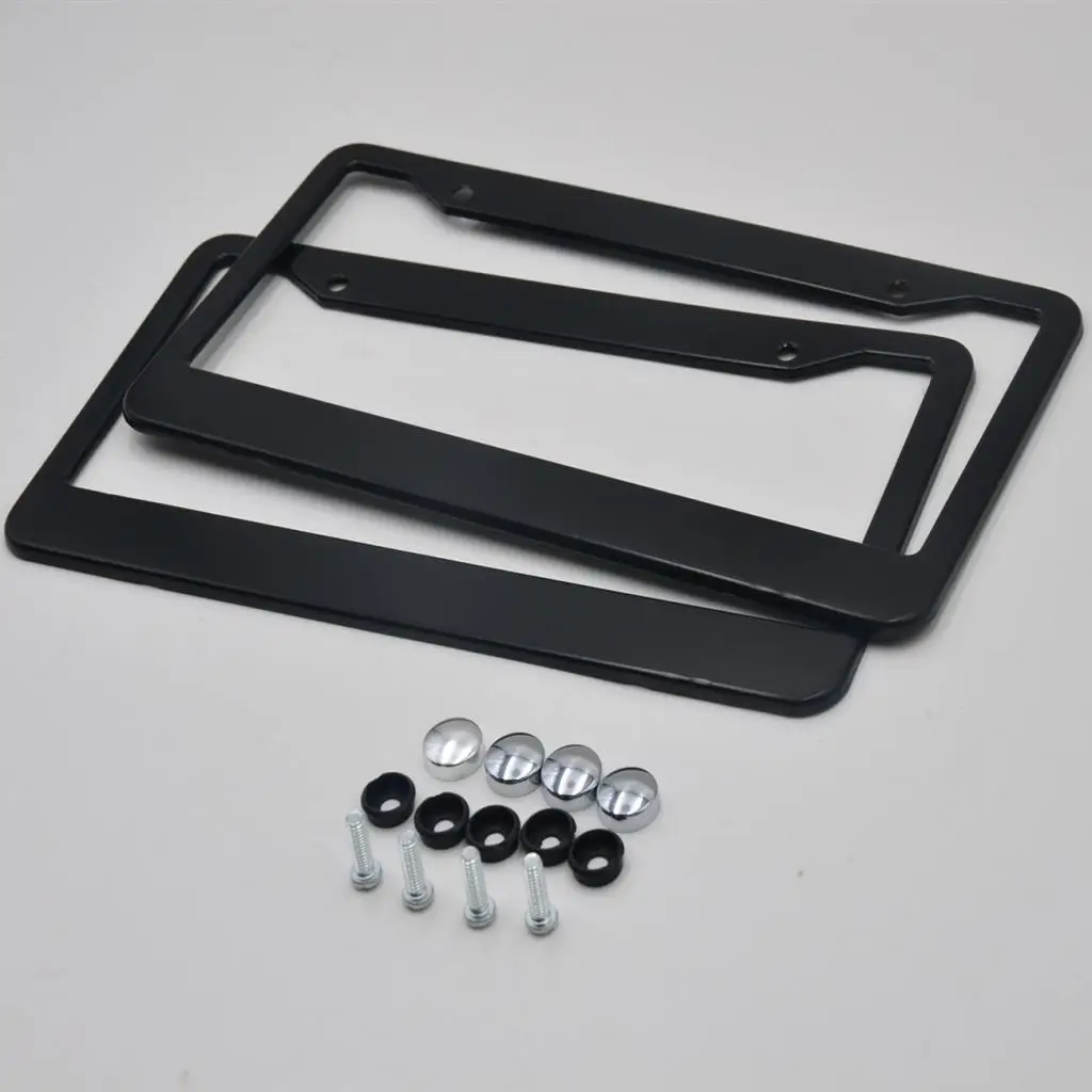 2x алюминиевая универсальная рамка для номерного знака грузовика защитная крышка