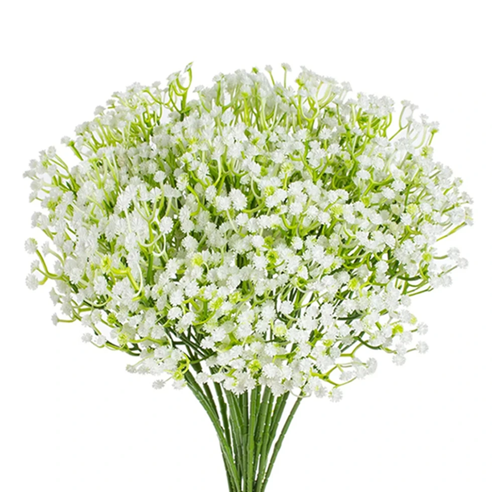 Букет Babysbreath Поддельные цветы Романтическая установка День святого Валентина