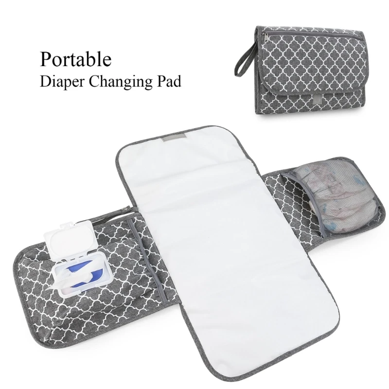

30x45cm Portable Diaper Changing Pad Travel Diaper Changing Pad Waterproof Diaper Changing Mat for Newborn Baby Changing